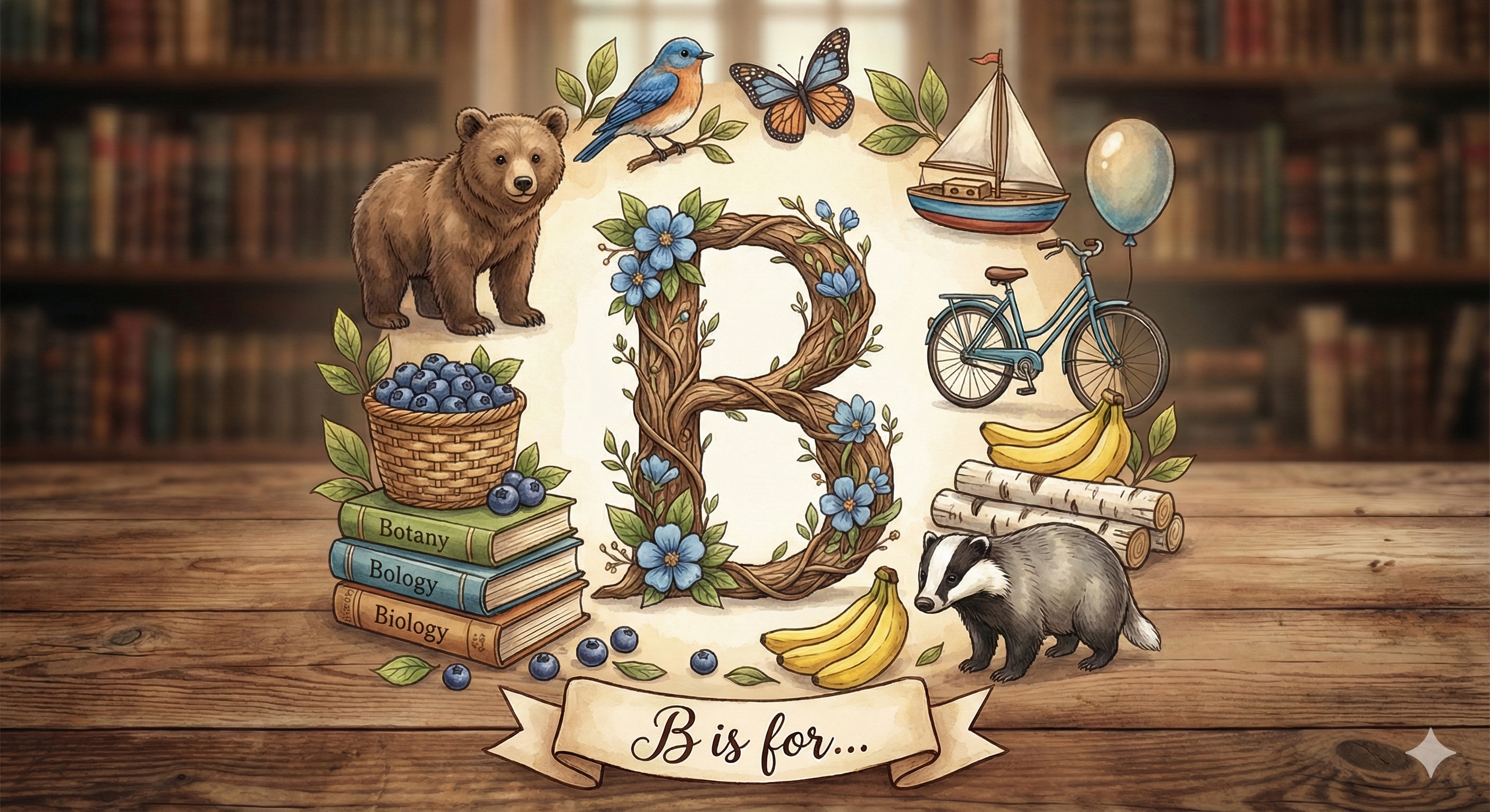 Letter B