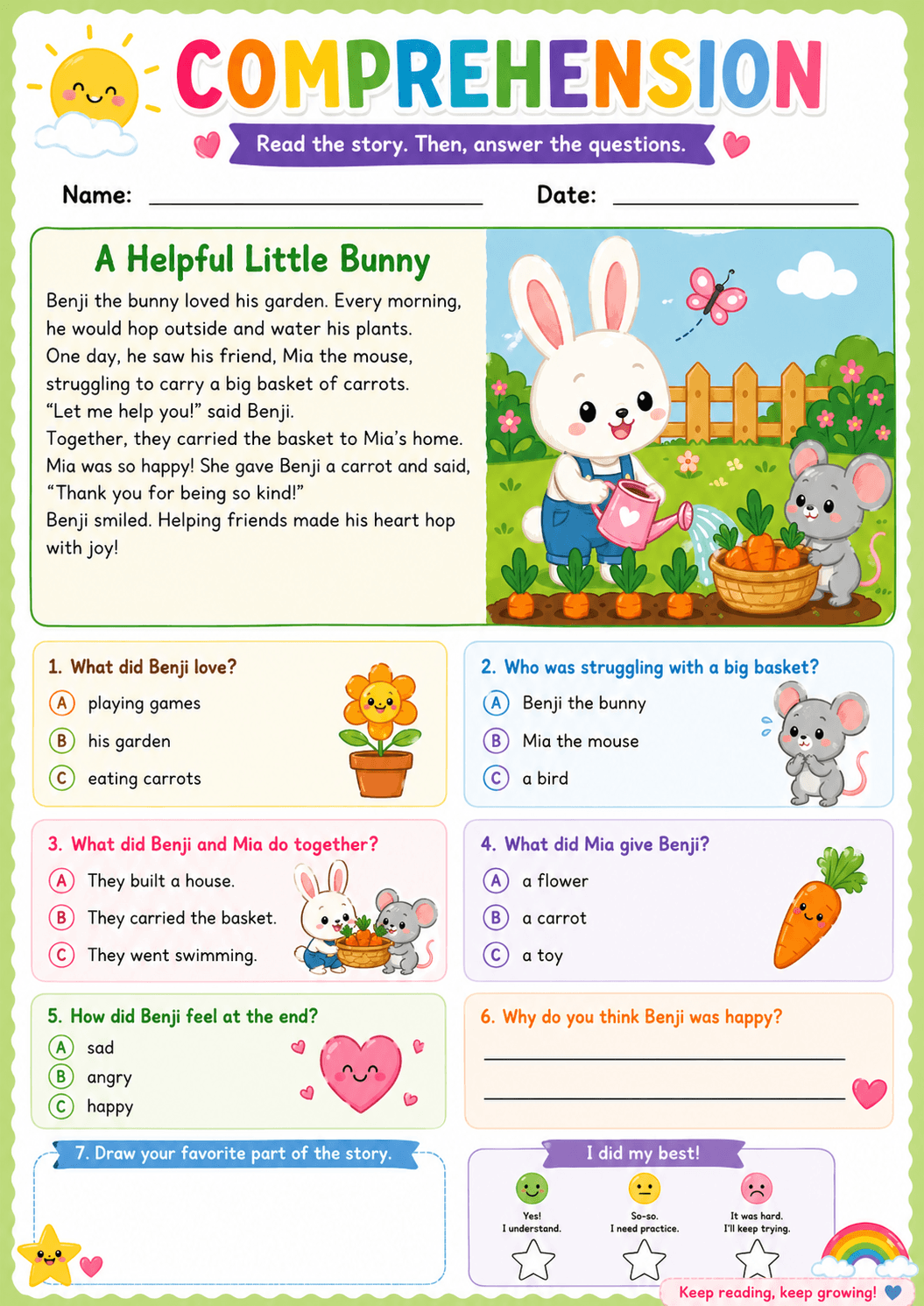 Reading Comprehension