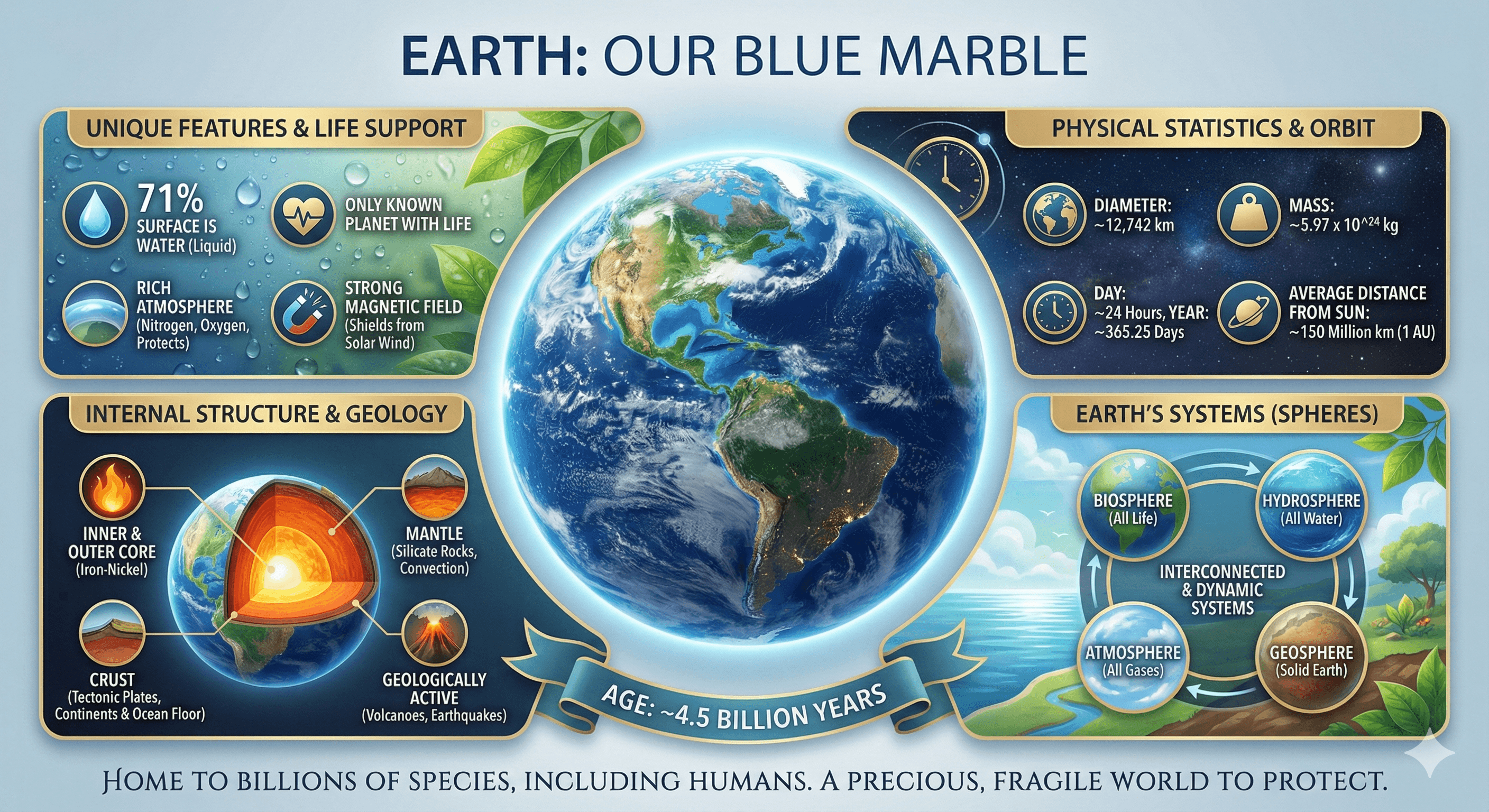 Earth Our Blue Marble
