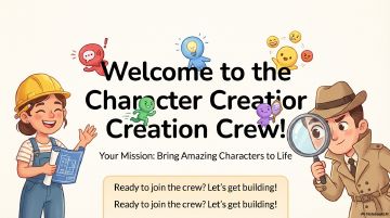 Preview of Character Creation Crew